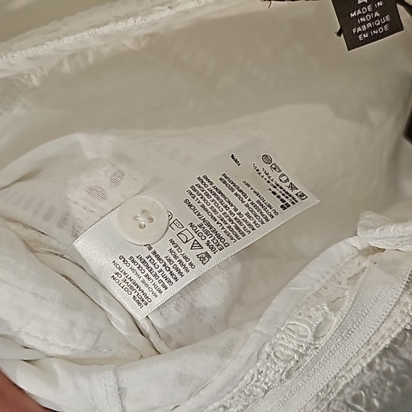 Tommy Bahama NWT White Port De Eyelet Lace Shorts Size 4 - Picture 12 of 15